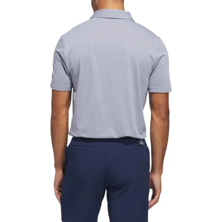 Поло белое Adidas — фото 4