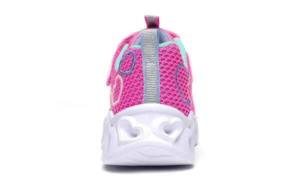 Кроссовки heart lights 'pink' Skechers, розовый — фото 4