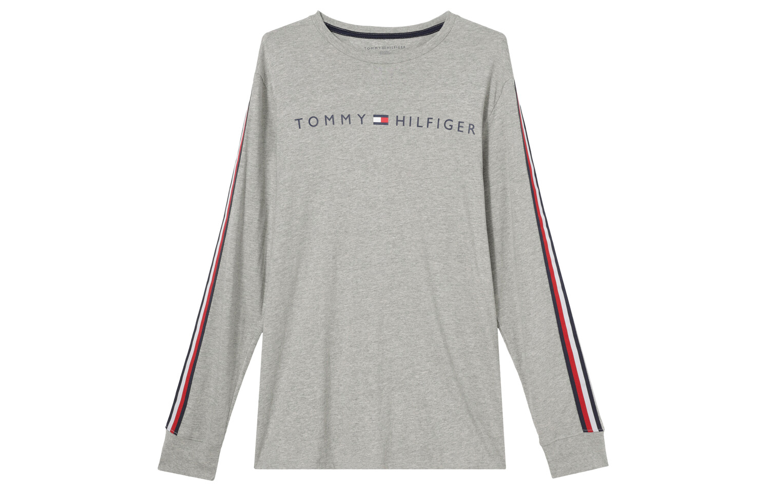 

Футболка мужская светло-серая Tommy Hilfiger, серый