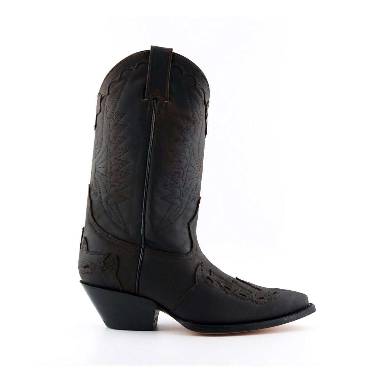 

Гриндерс Унисекс Коричневые Кожаные Ковбойские Сапоги-Arizona HI Grinders