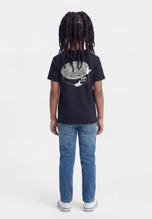 Футболка унисекс с принтом street echo Quiksilver, Anthracite — фото 2