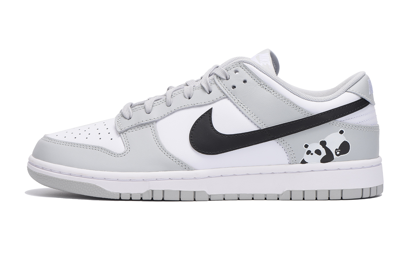 

Nike Кроссовки для скейтбординга Dunk Slip с низким верхом, мужские, серо-белые