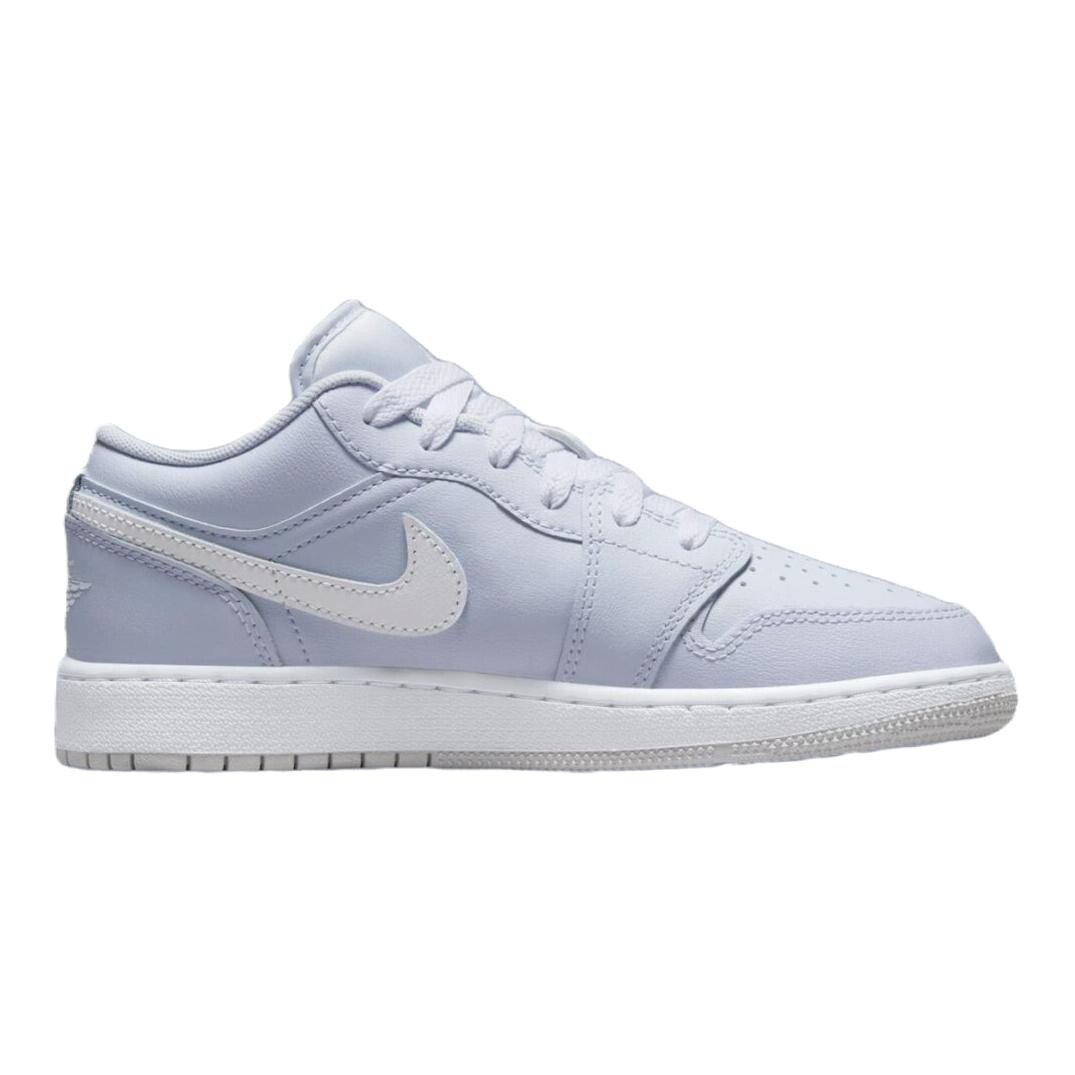 Баскетбольные кроссовки Air 1 Kids для начальной школы Jordan, цвет Gray White — фото 2