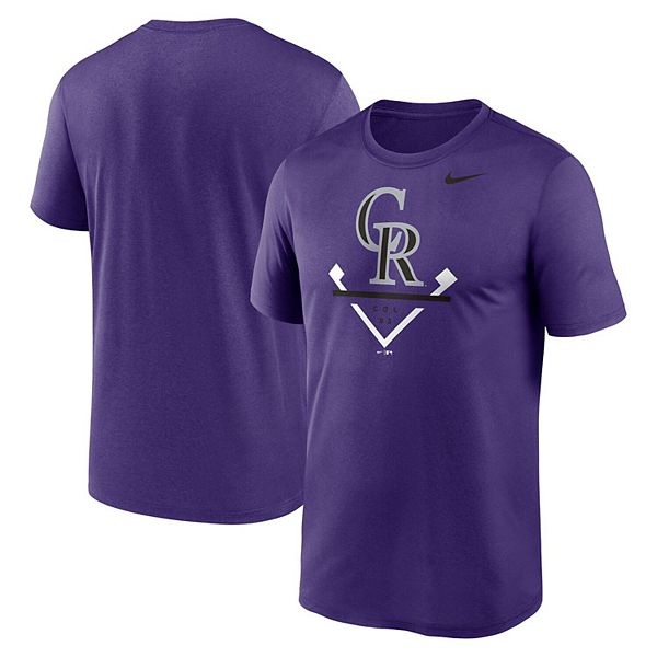 

Футболка Men's Colorado Rockies Icon Legend Performance Nike