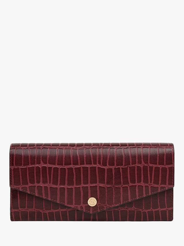 

Eltham Mews большая сумка из кожи крокодила Radley, Merlot