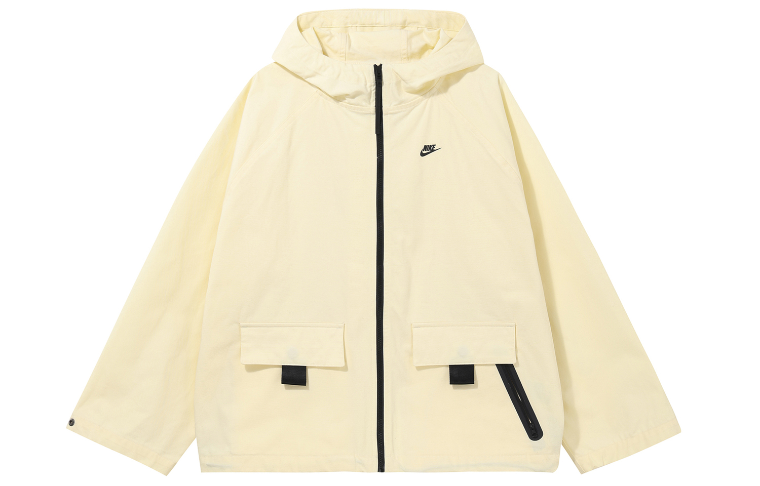 Nike Пуховик зимний женский бежево-желтый, Beige Yellow — фото 3