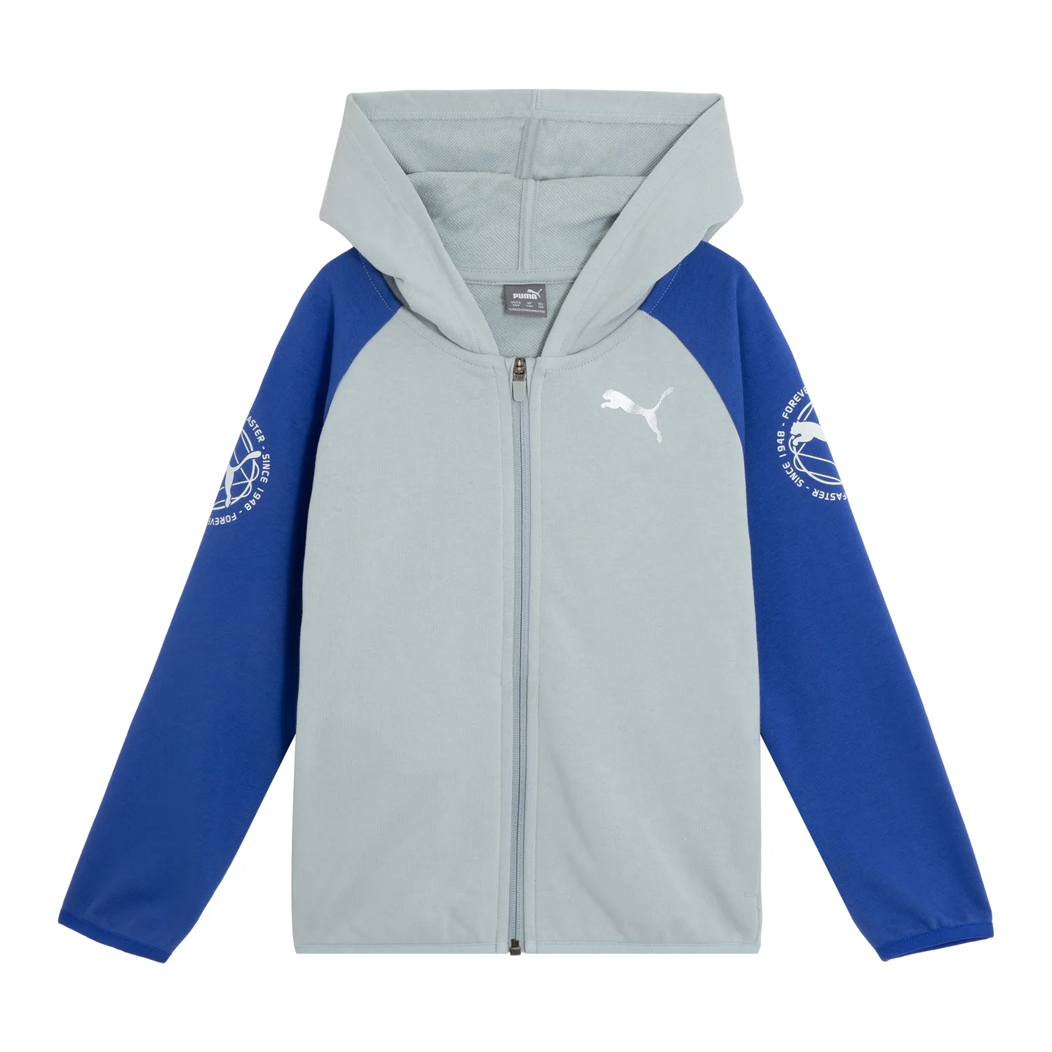 PUMA Свитшот Platinum Gray детский