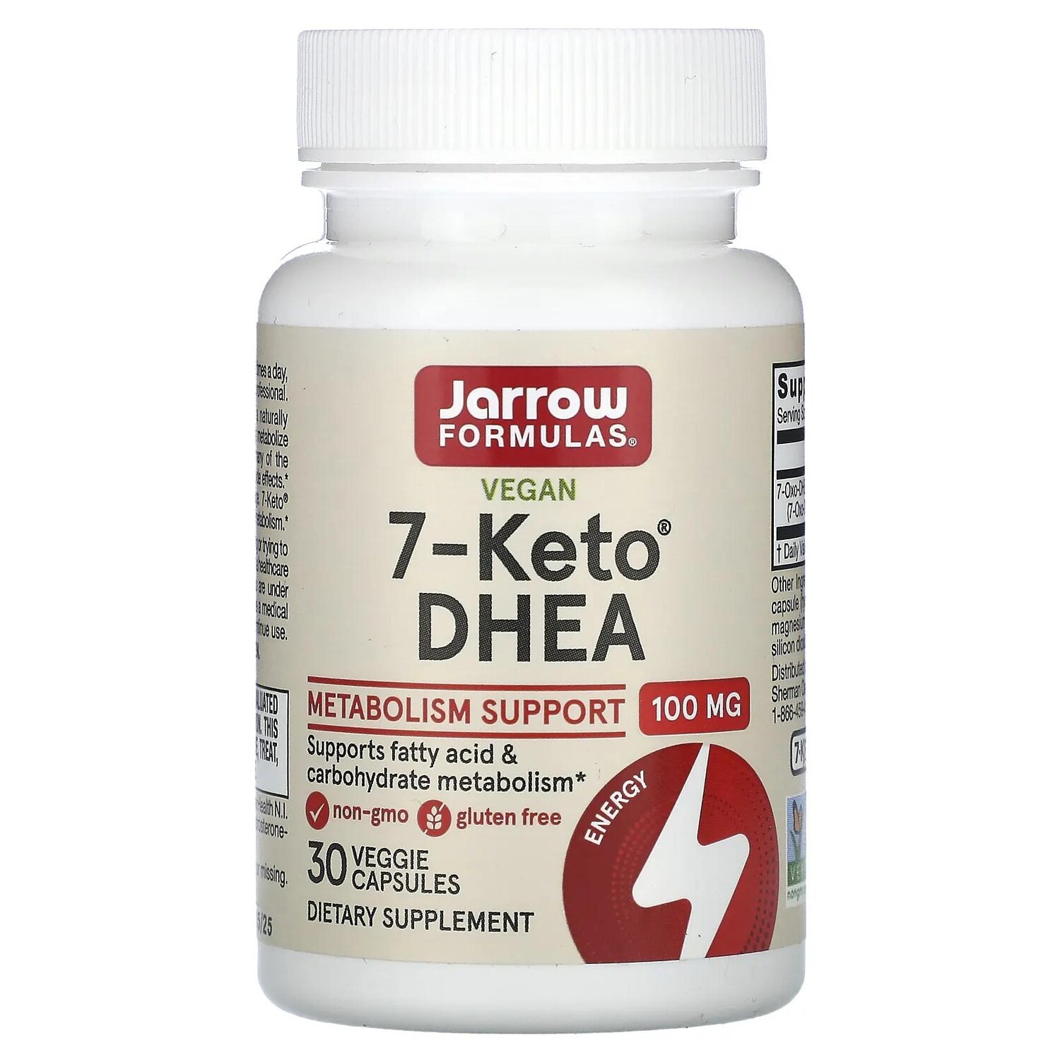 

Jarrow Formulas 7-Keto DHEA 100 mg 30 Veggie Caps