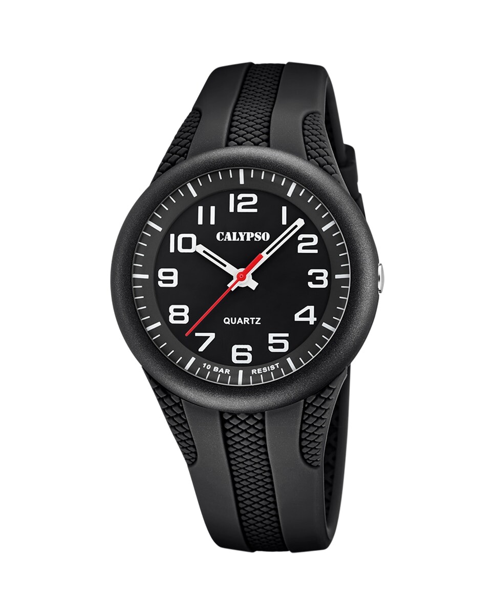 

K5835/4 Черные резиновые мужские часы в уличном стиле Calypso, черный