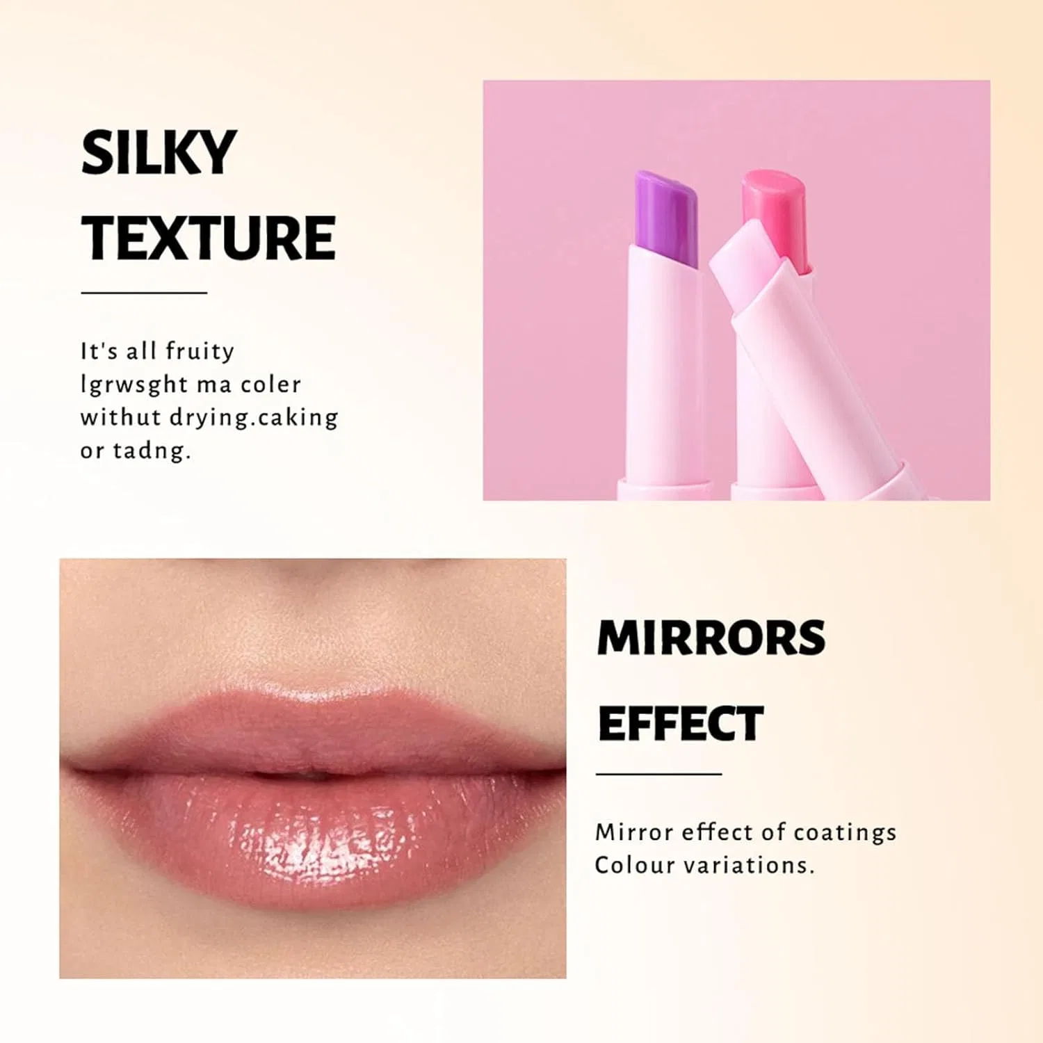 Набор блесков для губ Color Changing Lip Cream 4 шт увлажняющий — фото 4