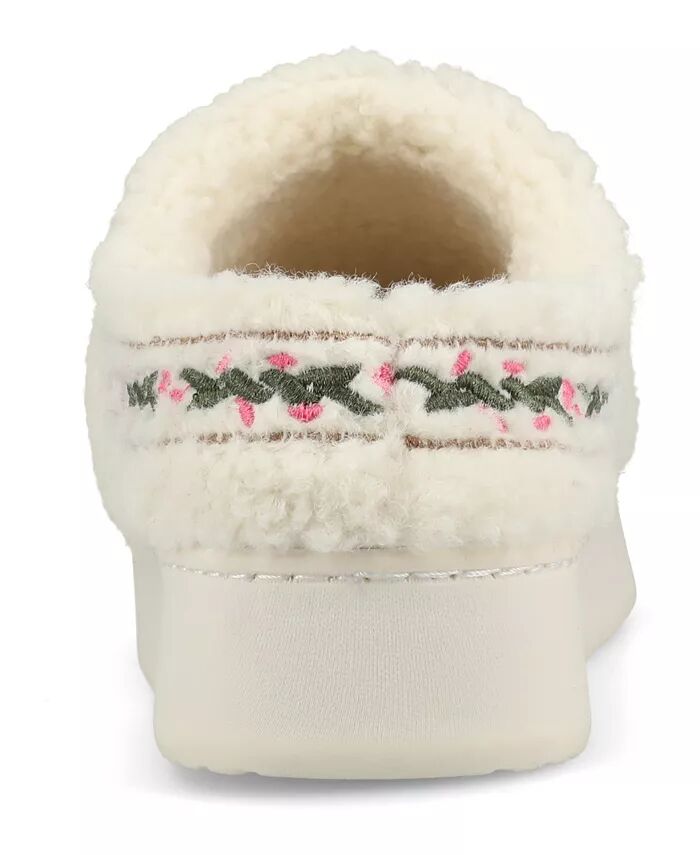Женские кроссовки Pallmer Round Toe Sippers Journee Collection, коричневый/бежевый — фото 3