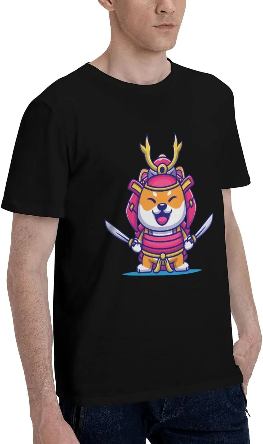 

Футболка Shiba Inu мужская с коротким рукавом ETSDJ