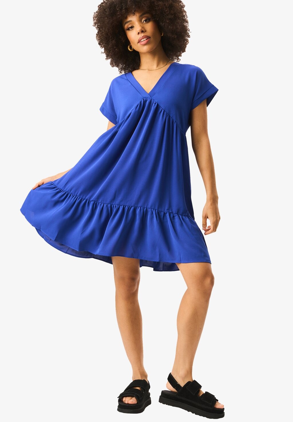 

Дневное платье V-NECK GINI LONDON, синий