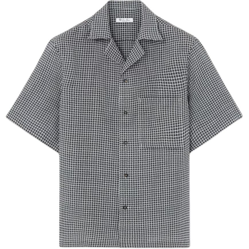 

Loro Piana Мужская рубашка SS25, синяя