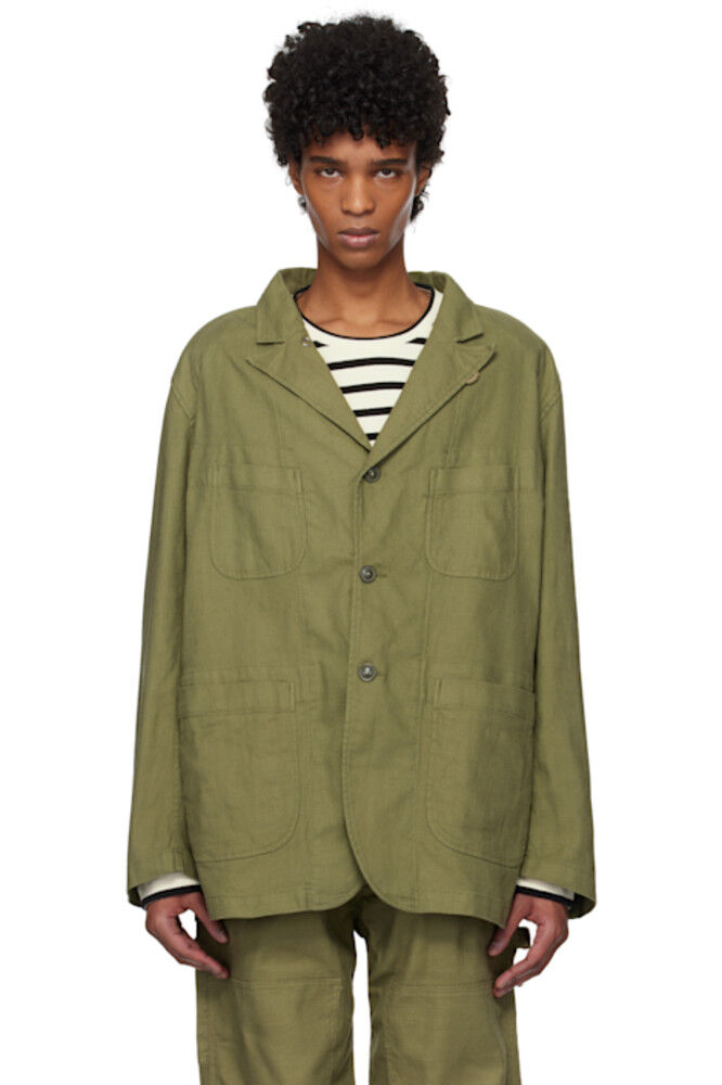 

Блейзер цвета хаки «Бедфорд» Engineered Garments