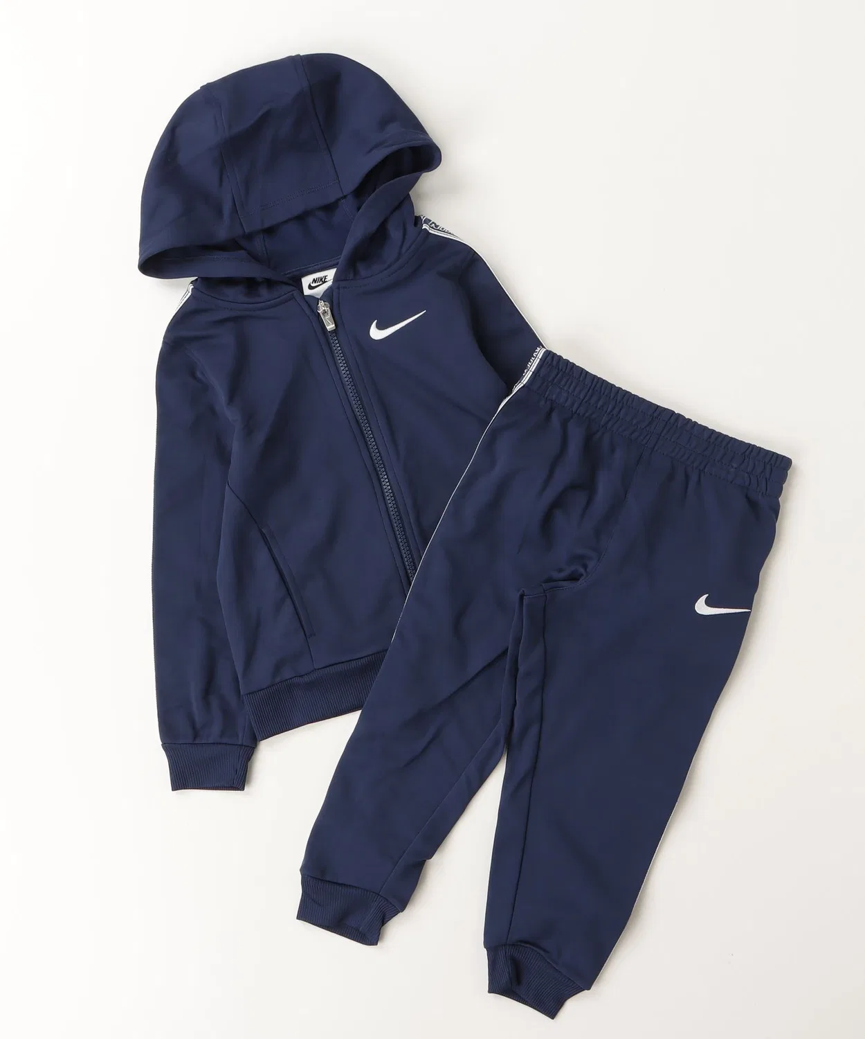 Толстовка Nike с капюшоном и молнией, тёмно-синяя