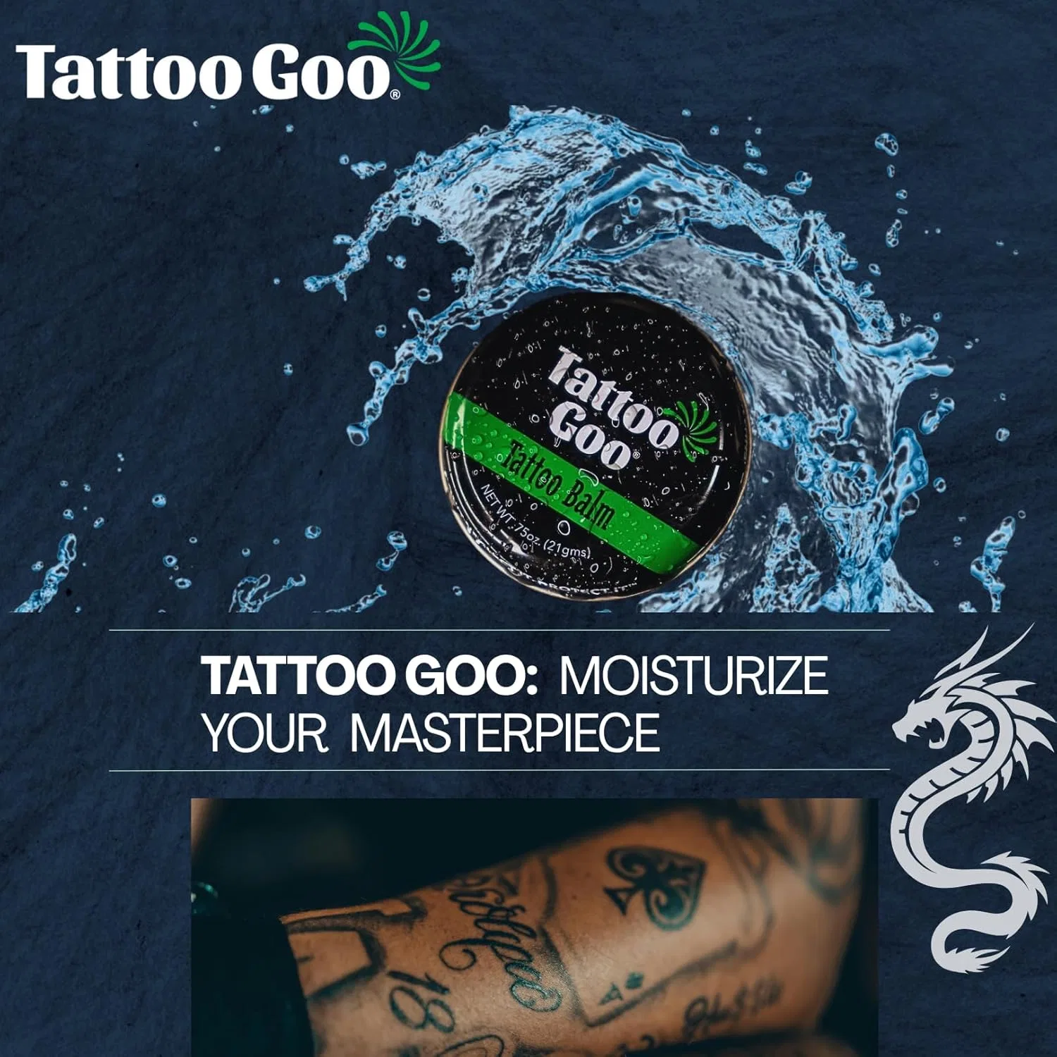 Сыворотка Tattoo Goo — Бальзам для ухода за татуировками «The Original Aftercare Salve» от, 21 г — фото 4