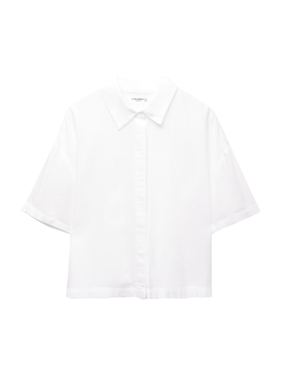 

Блуза Pull&Bear, белый
