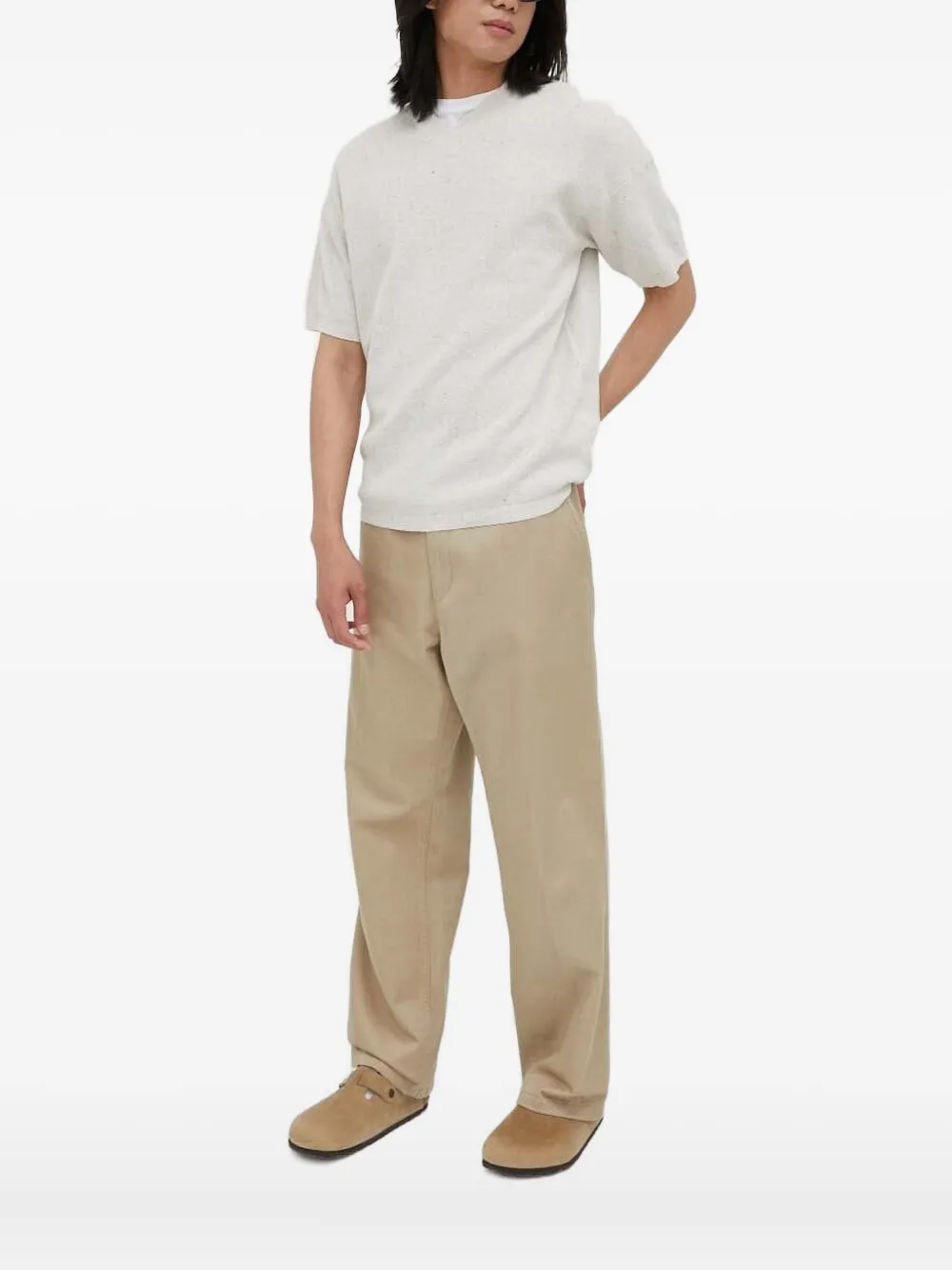 

Свитер Dozborow с V-образным вырезом American Vintage, нейтральный