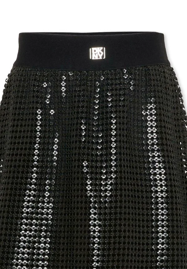 Повседневная юбка а-силуэта Dkny, Black — фото 3