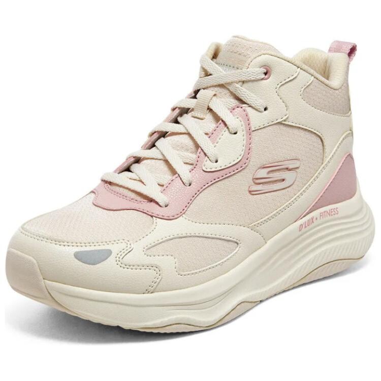 

Кроссовки Skechers Lifestyle Shoes Women's High-top Beige/Pink, розовый