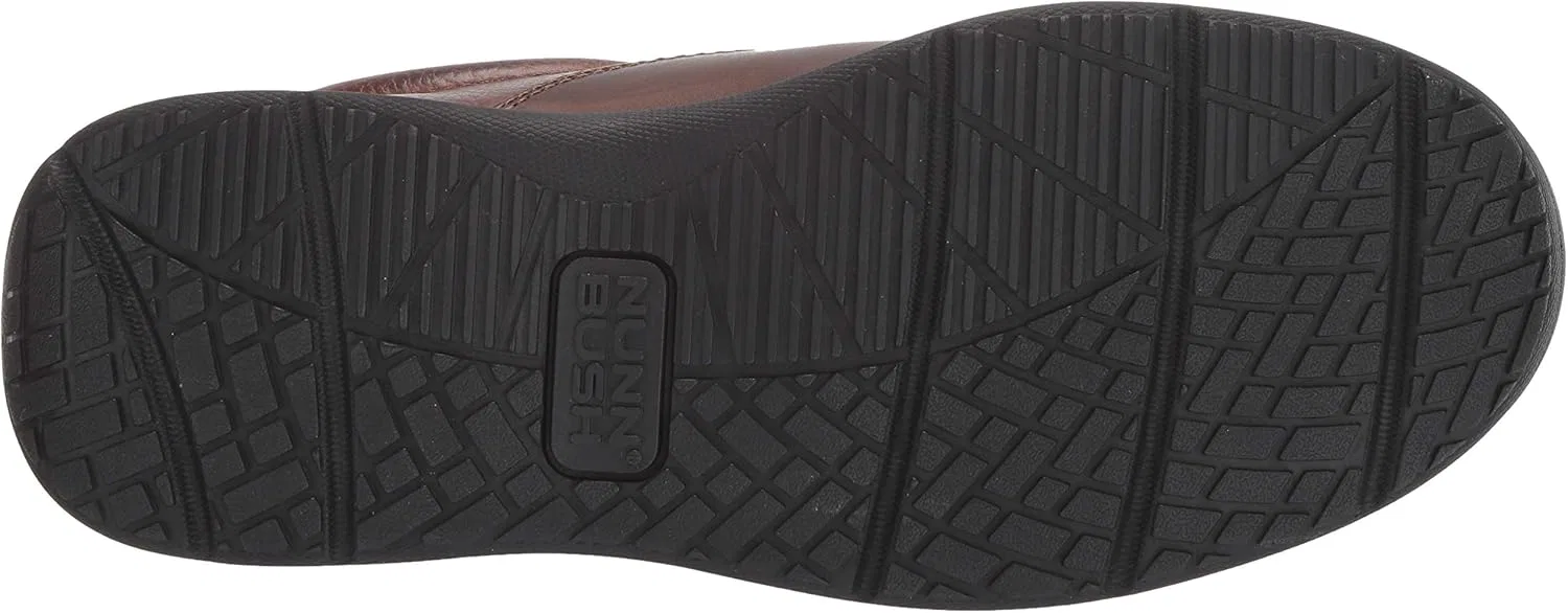 Мужские туфли Nunn Bus Hcam Slip-On - Cam Pull On Boot Nunn Bush, 3-Brown Crazy Horse — фото 4