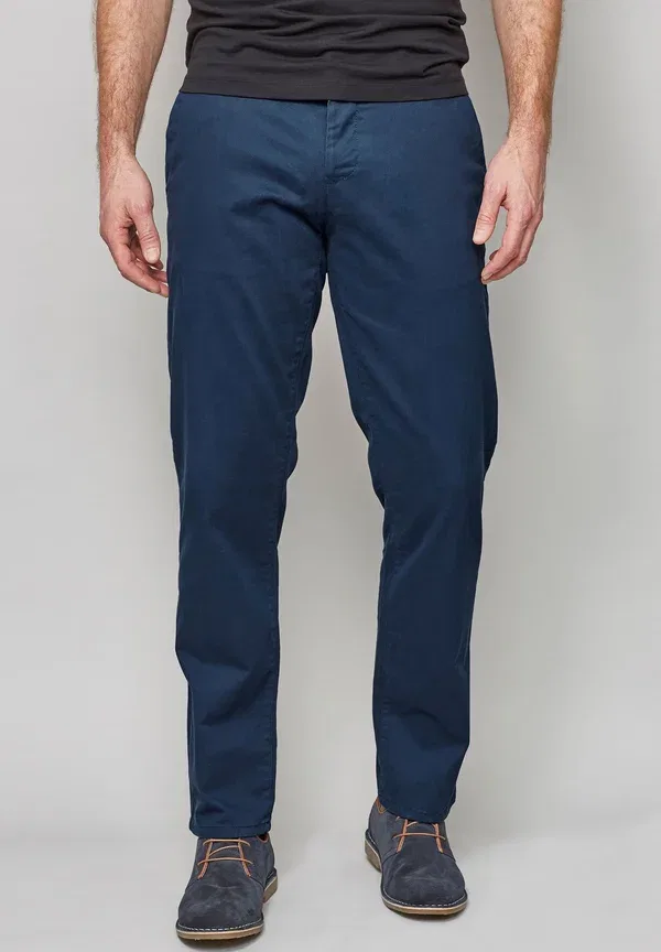 Брюки чинос Regular fit прямые Next, синие