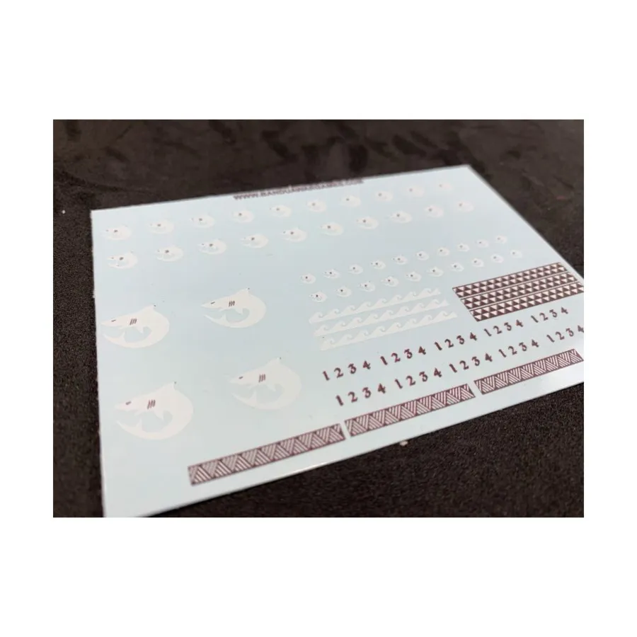 

Лист с наклейками Махори, Decal Sheets (Bandua Wargames)
