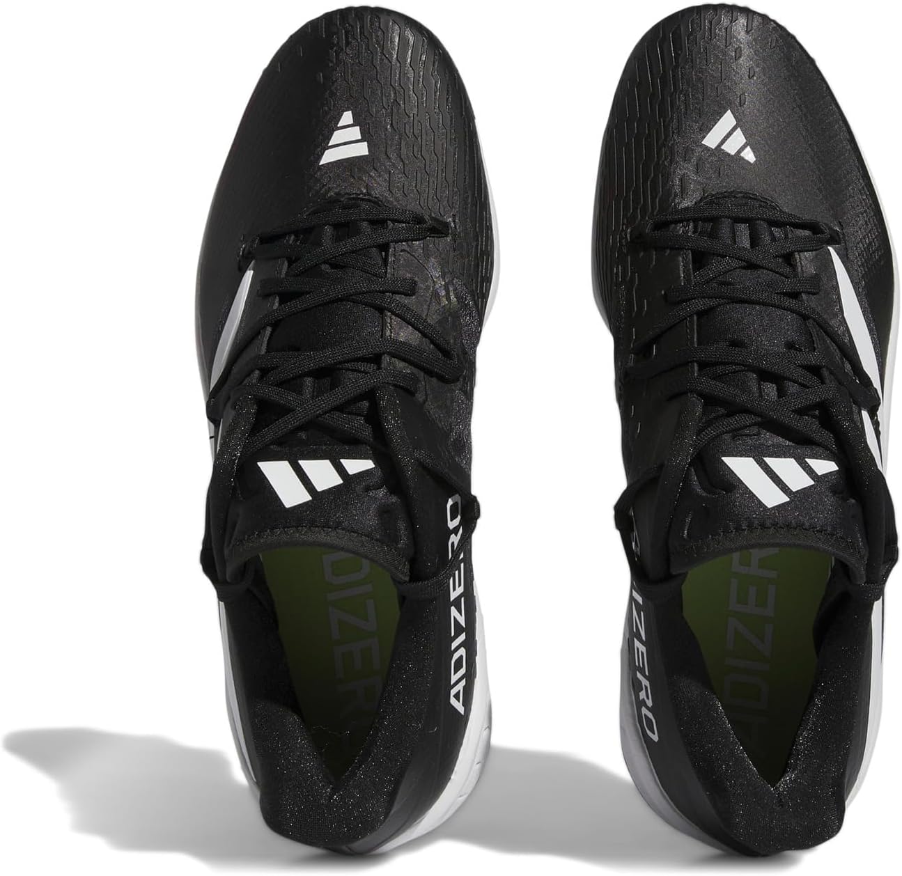 Мужские кроссовки Adidas Adizero Afterburner 9, белый/черный — фото 3
