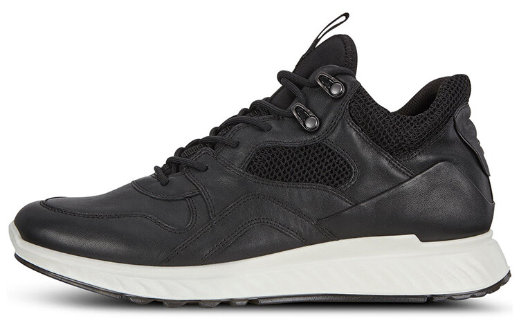 

ecco St.1 Lifestyle Shoes Men Mid-top Black