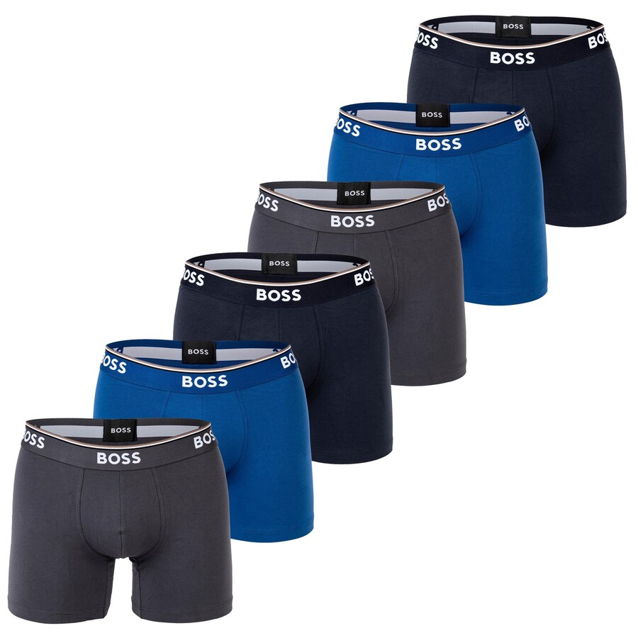 

Боксерские шорты BOSS, цвет Blue/Grey