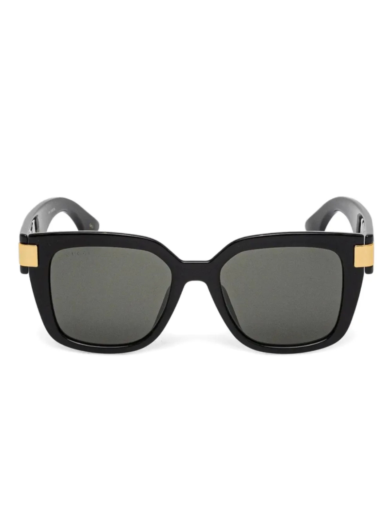 

Солнцезащитные очки в квадратной оправе Gucci Eyewear, черный