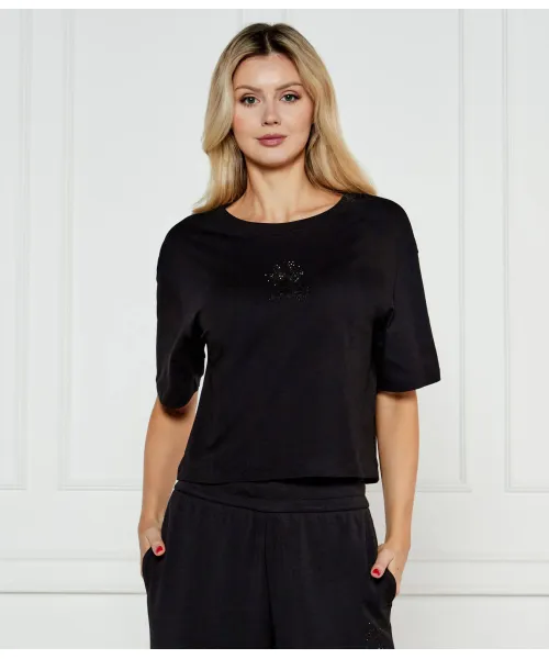 

Футболка Cropped fit Armani Exchange, черный