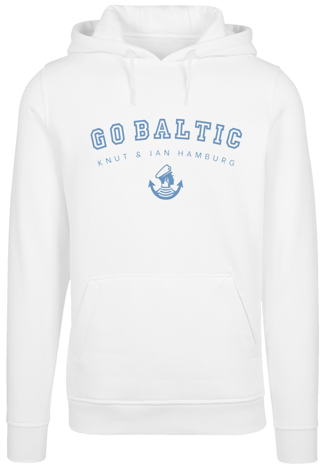 

Пуловер F4NT4STIC Hoodie Go Baltic, белый