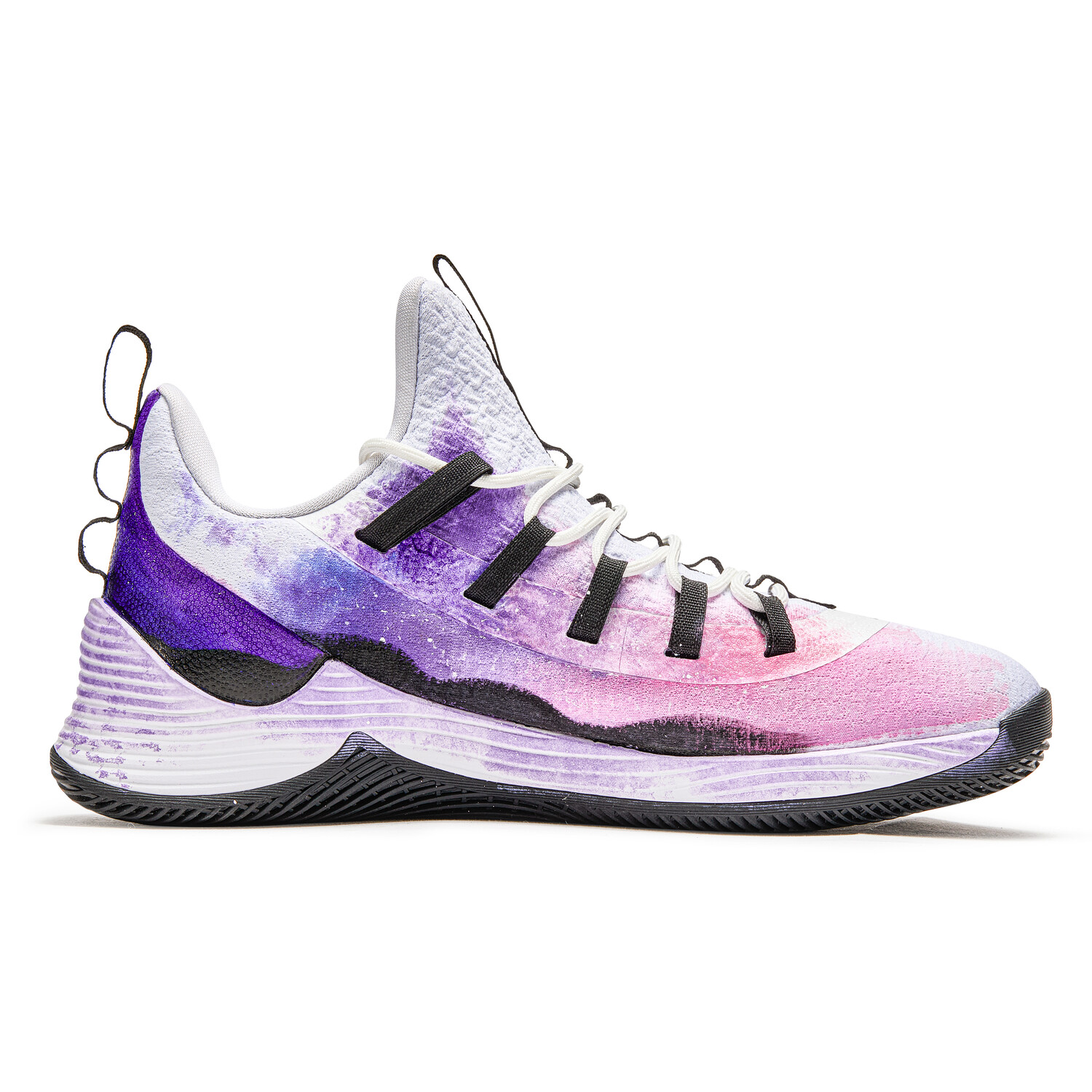 

Кроссовки Air Jordan 2 Vintage Basketball Shoes Men Low-top Pink/Purple, розовый