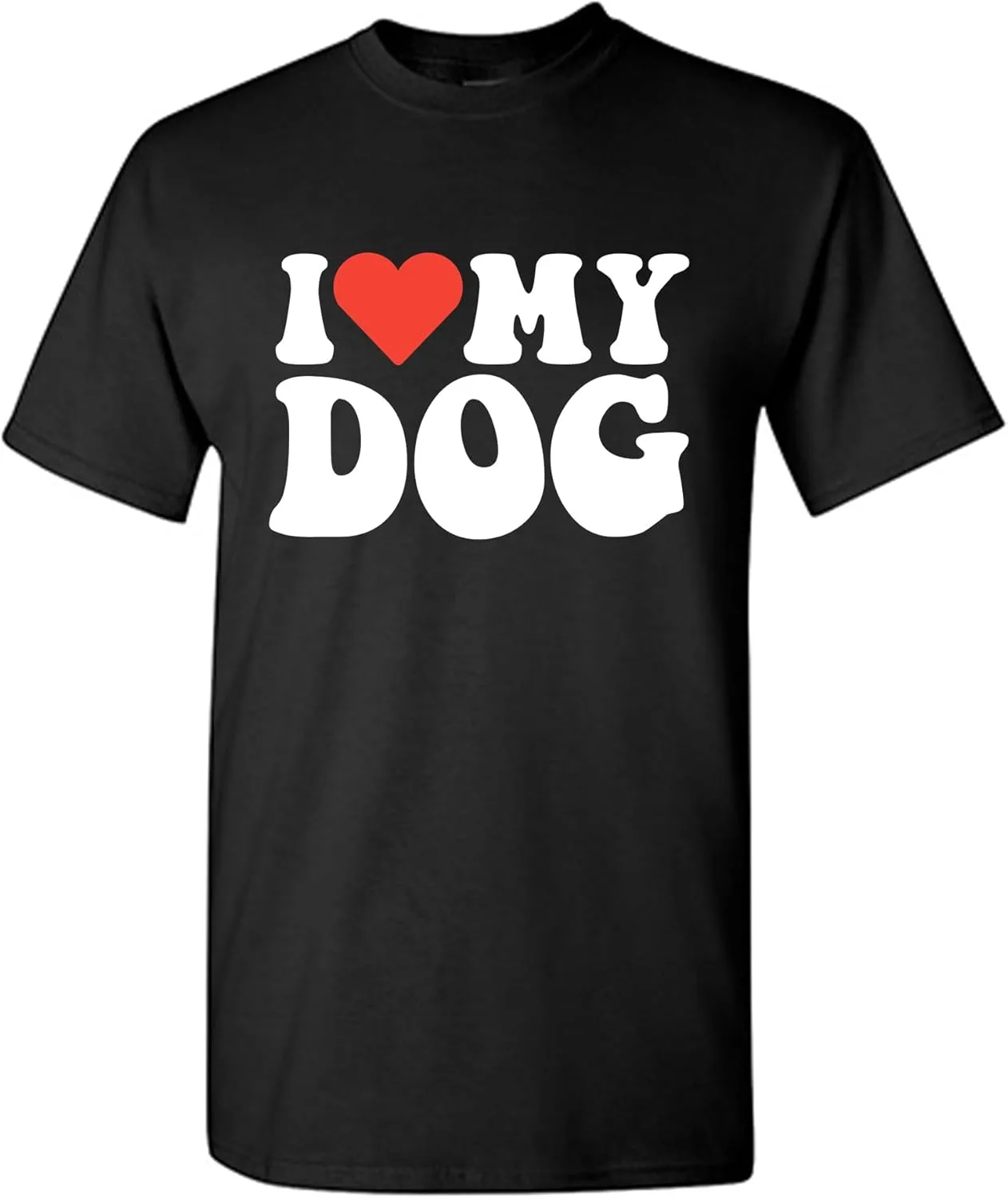 

Футболка I Love My Dog с принтом для любителей питомцев Feelin Good Tees