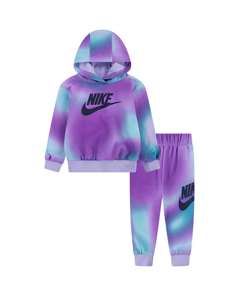 

Комплект из толстовки и брюк Solarized для девочки Nike, мультиколор