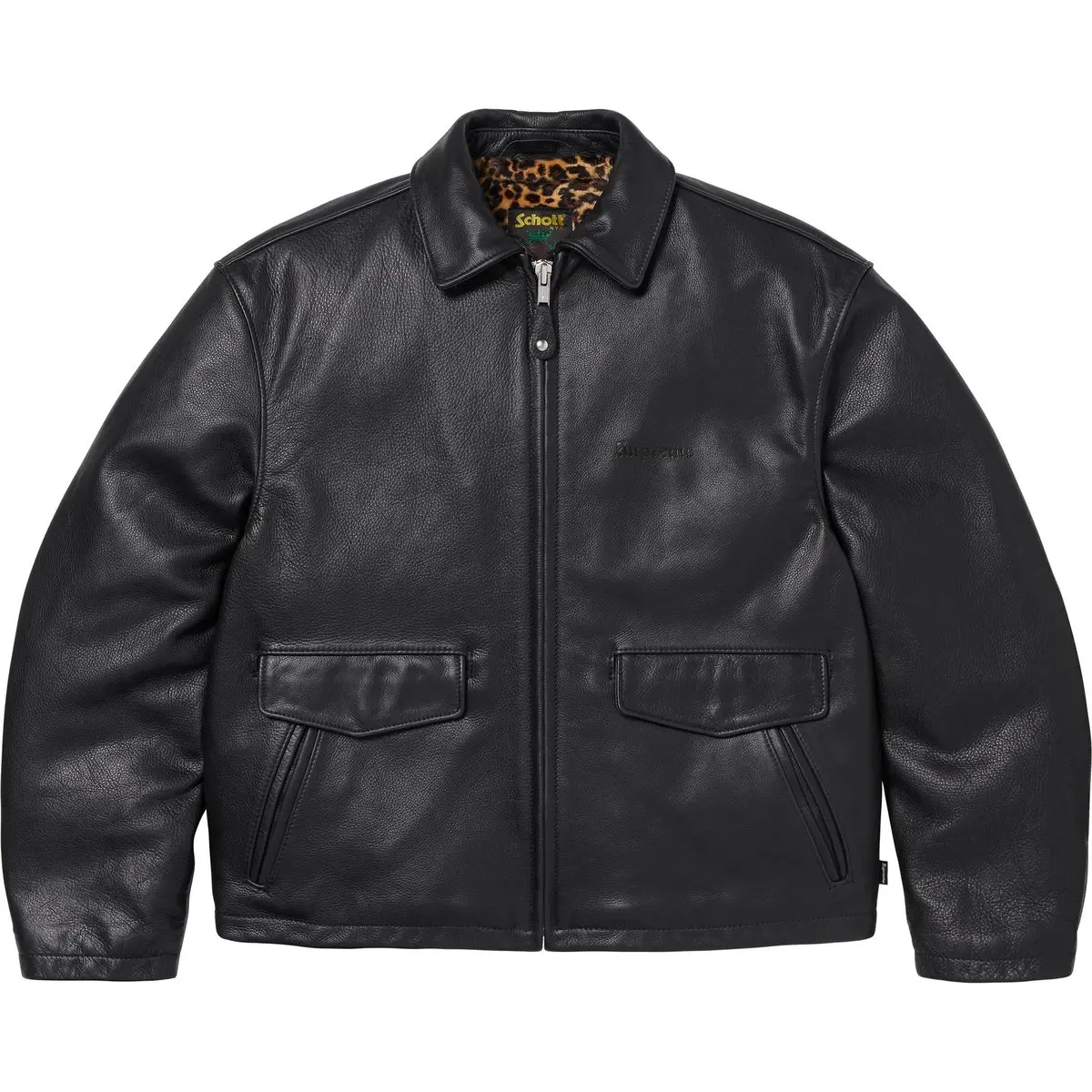 

Кожаная куртка Racer FW24 Supreme, зелёная/зелёная