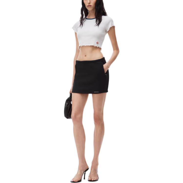 Футболка с удлиненным плечом женская gray Alexander Wang, серый — фото 4