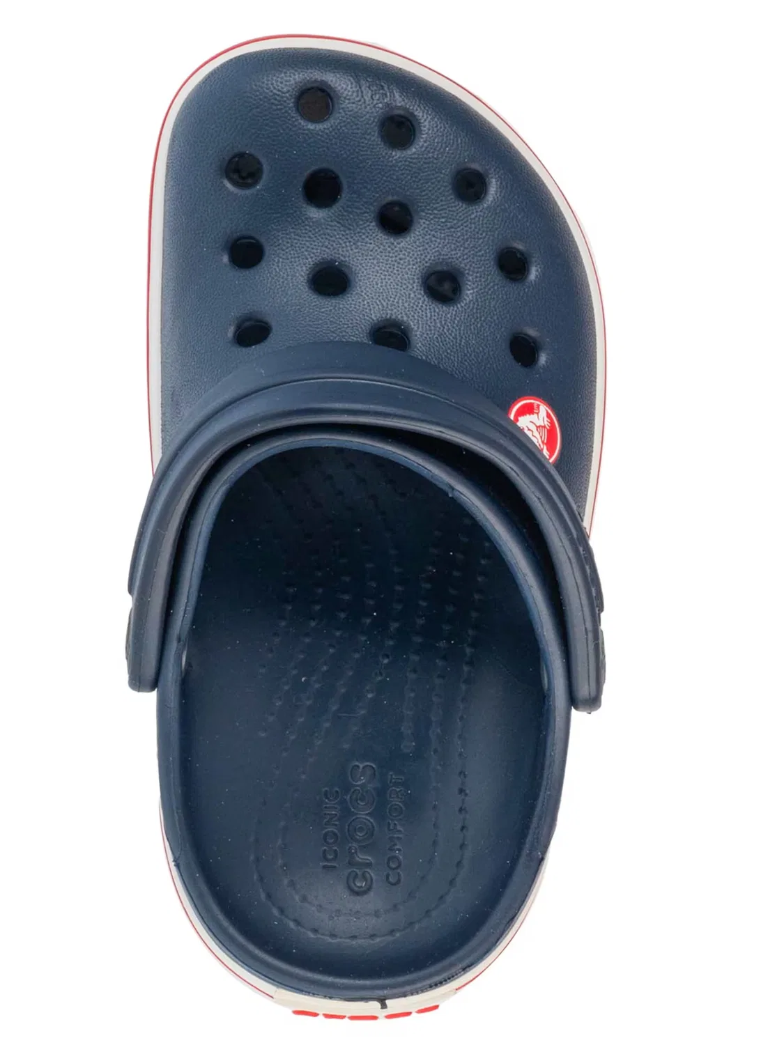 Сандалии Crocs Crocband Clog K синего цвета — фото 4