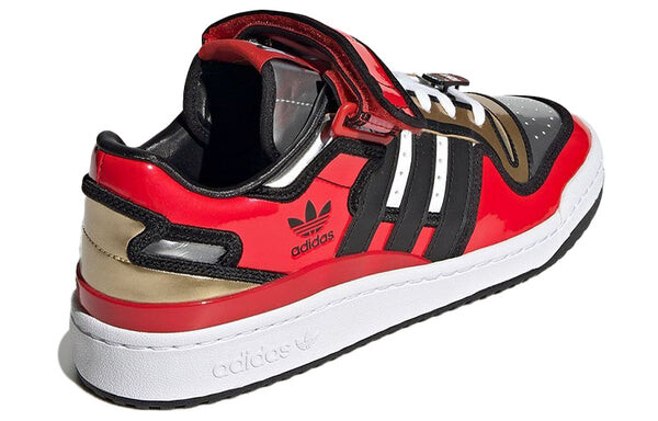 Кроссовки симпсоны x форум низкие Adidas, красный — фото 4