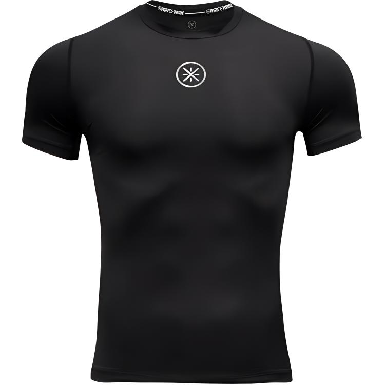 

Футболка мужская черная LINING