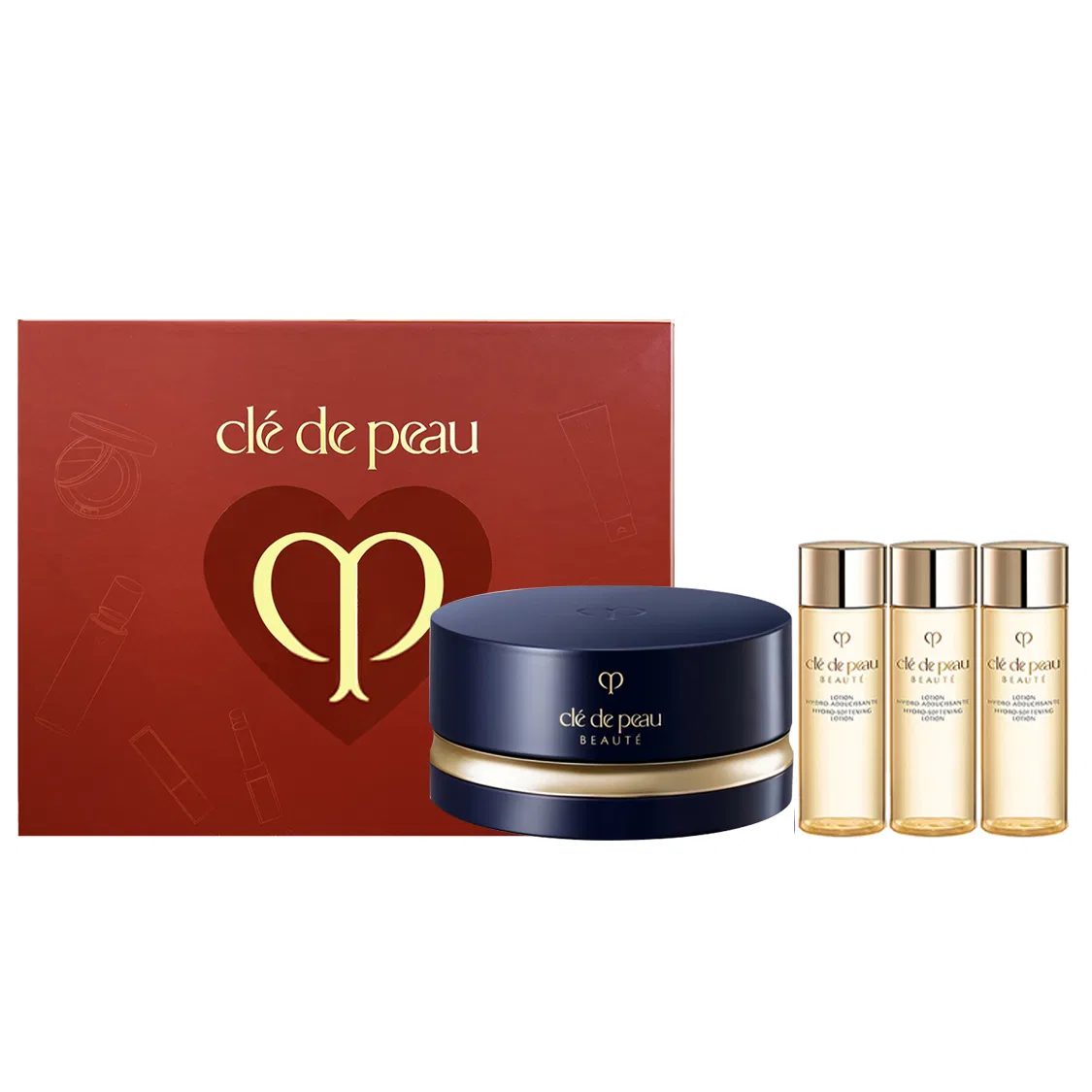 Набор макияжа матовый Clé De Peau Beauté N1 Honey Powder + Moisturizing Lotion