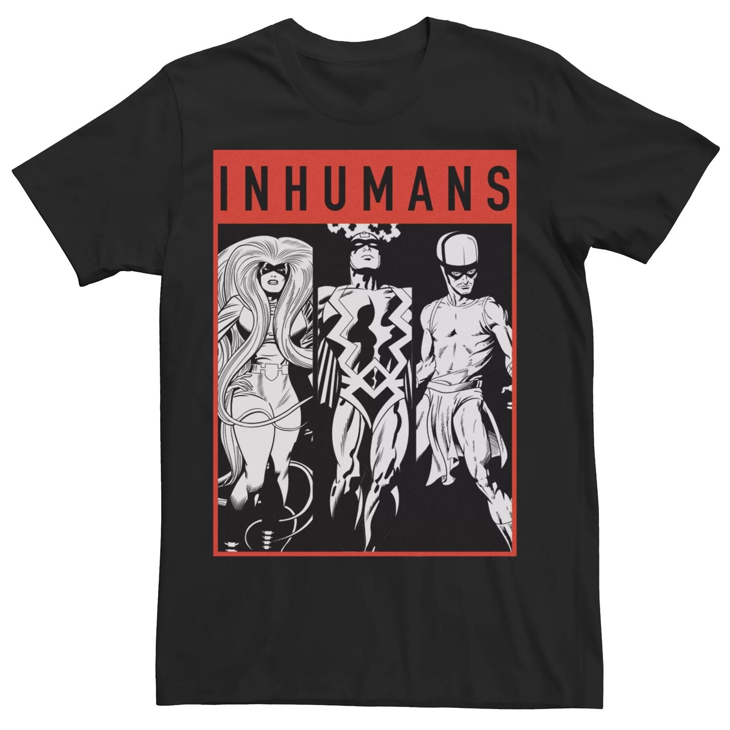 

Мужская футболка Marvel Retro Trio Inhumans Licensed Character