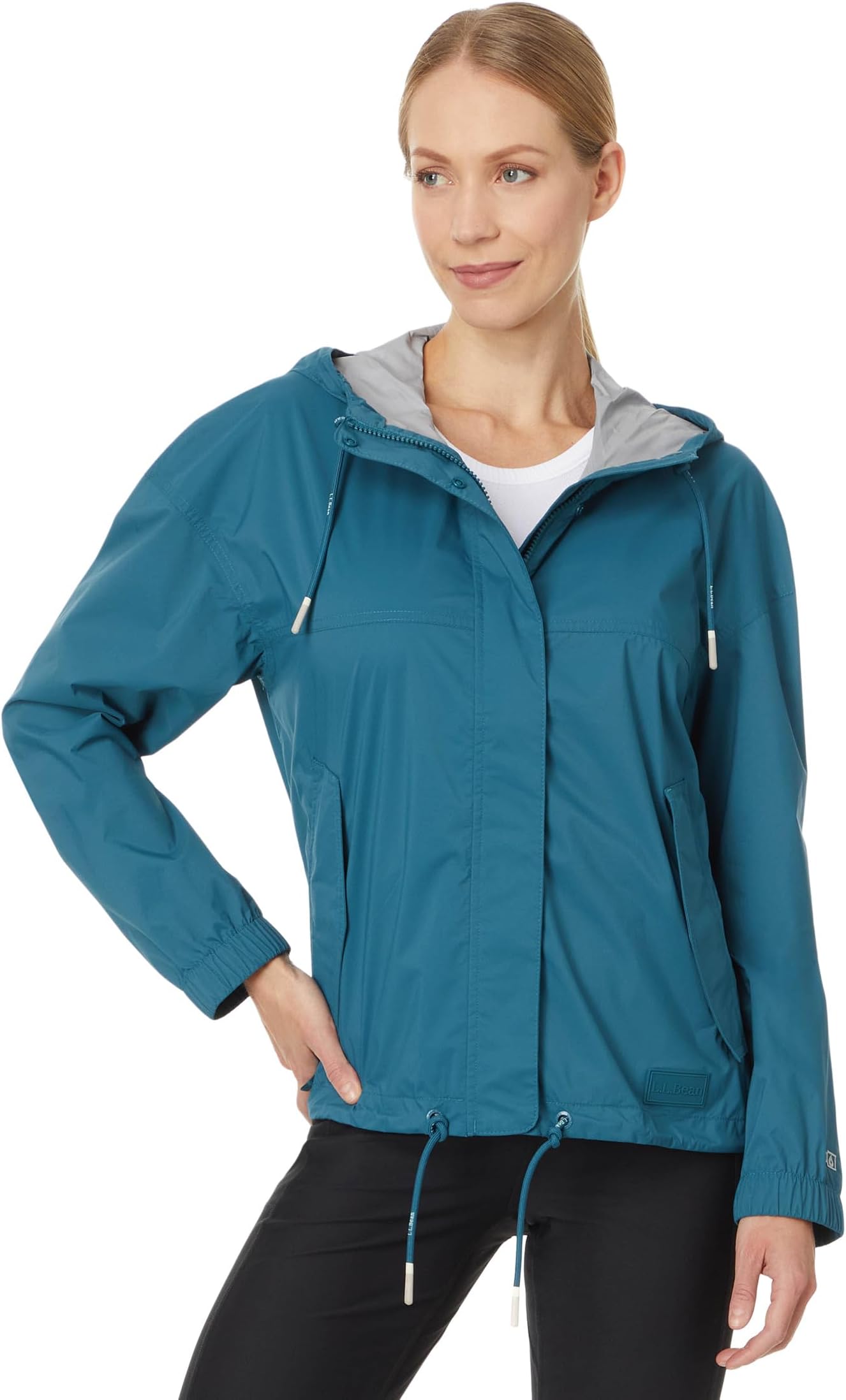 

Куртка L.L.Bean Wharf Street Rain Jacket Reg, цвет Deepwater Blue