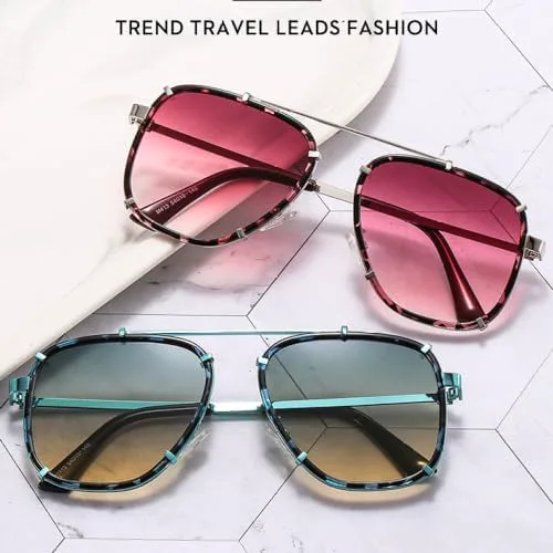 

Винтажные солнцезащитные очки для женщин, мужские солнцезащитные очки, женские ретро-очки с градиентным переходом, модные очки для водителя MTZJH, Purple