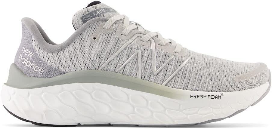 Мужские кроссовки для бега по дороге New Balance Fresh Foam X Kaiha, Light Aluminum/Steel/Silver Metalic — фото 3