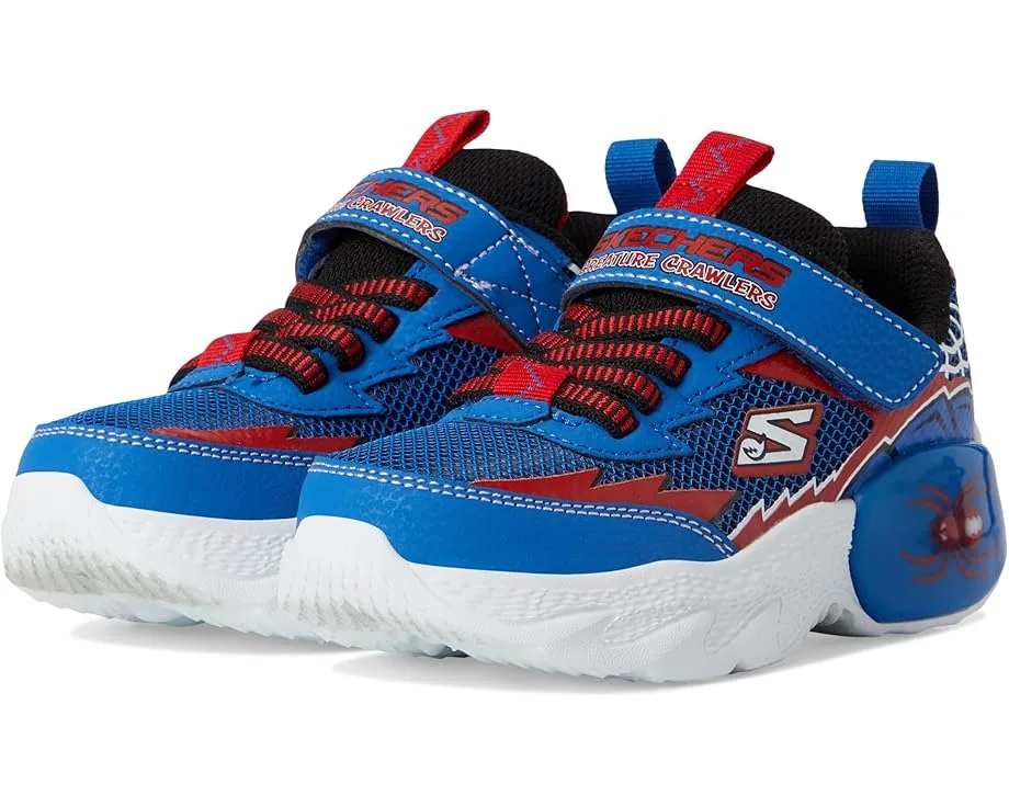 Кроссовки SKECHERS KIDS Creature-Crawlers 402120L (Little Kid/Big Kid), Blue/Red
