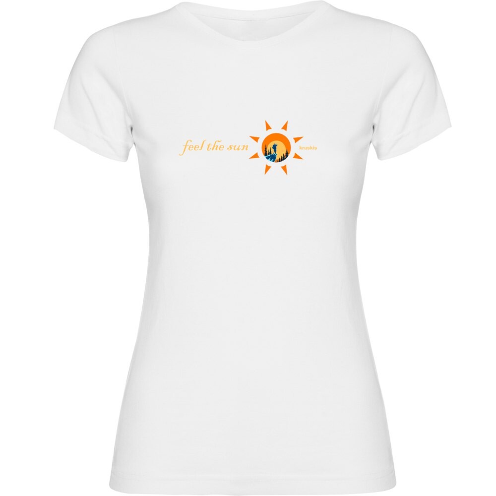 

Футболка с коротким рукавом Kruskis Feel The Sun, белый