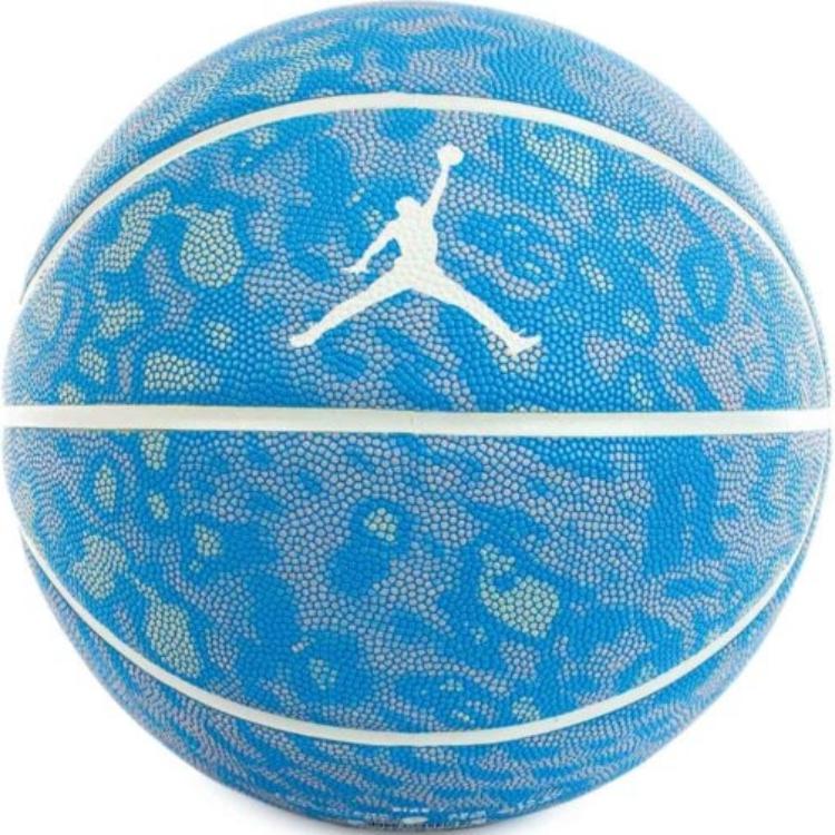 

Jordan Резиновый баскетбольный мяч синий размер 7 для тренировок и матчей унисекс